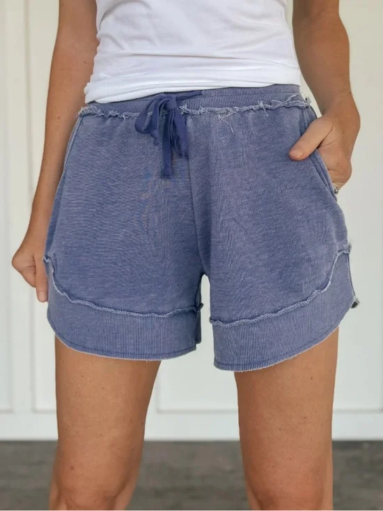 NWT Royce Melange Poncho Shorts - Picture 7 of 8